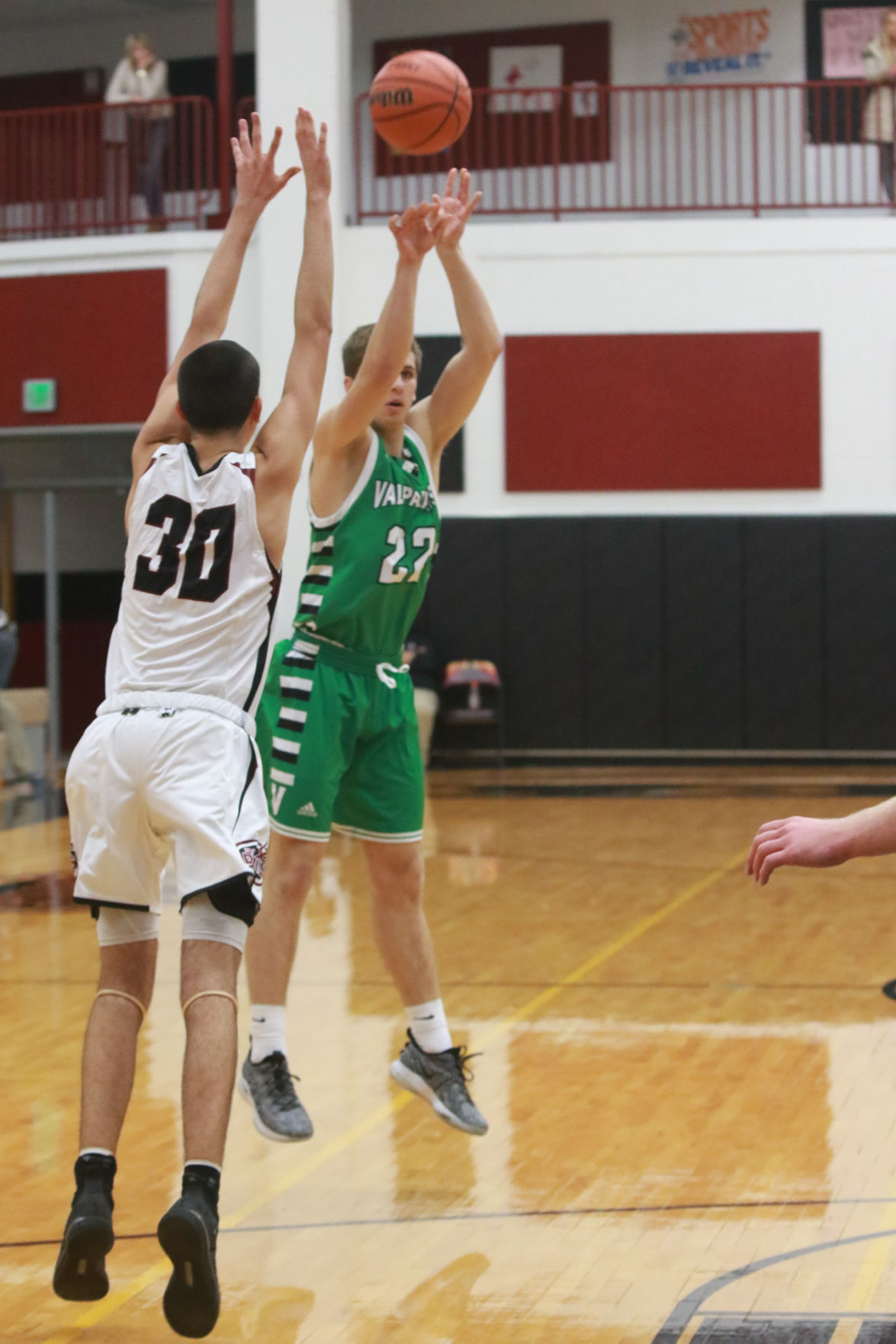 Gallery: Boys basketball - Valparaiso at Lowell